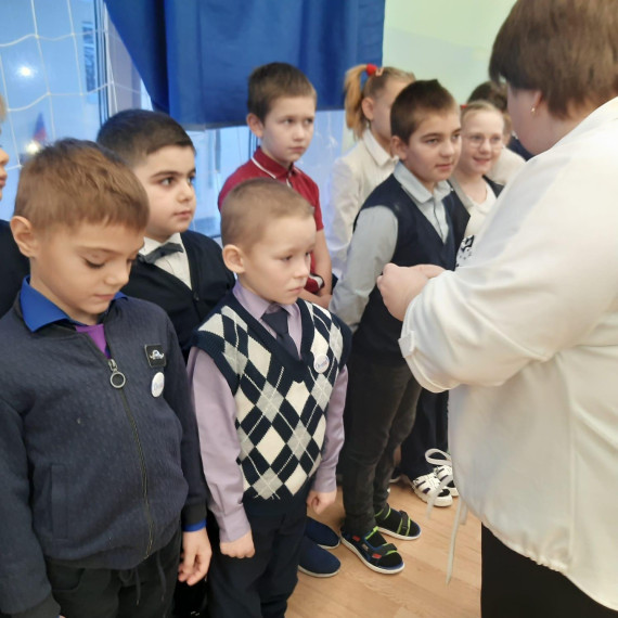 посвящение в Орлята России.